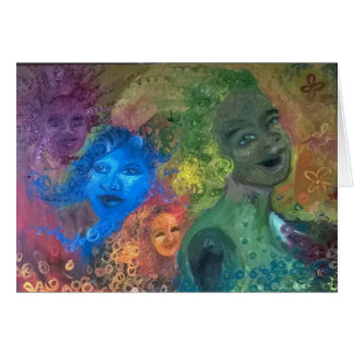 Mil irmãs que riem o cartão