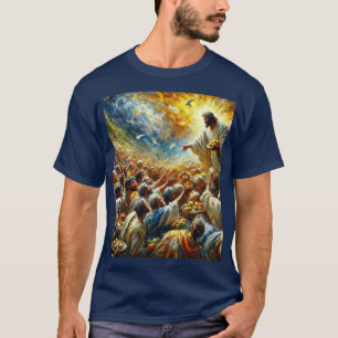 Milagre da multidão - Camisa Loaves & Fishes
