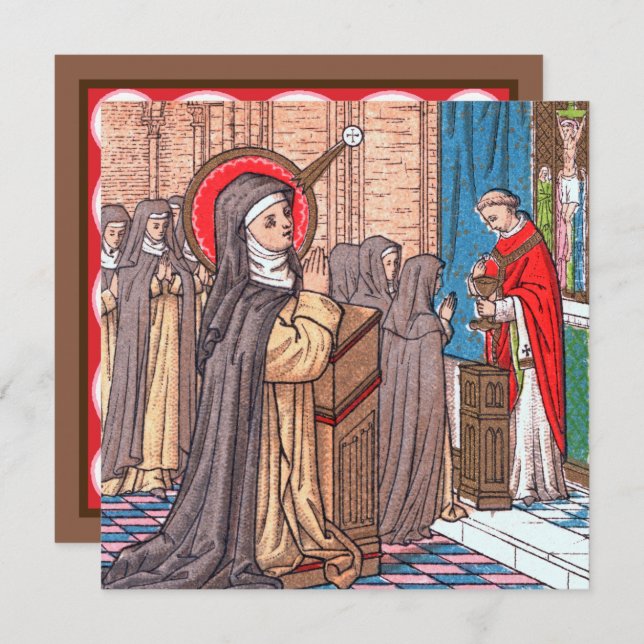 Milagre de Bl. Imelda Lambertini (VVP 010) (Frente/Verso)