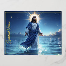 Milagre de Jesus Cristo oceano paz espiritual