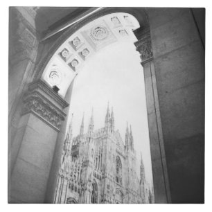 Milano Itália, Galleria View of the Duomo