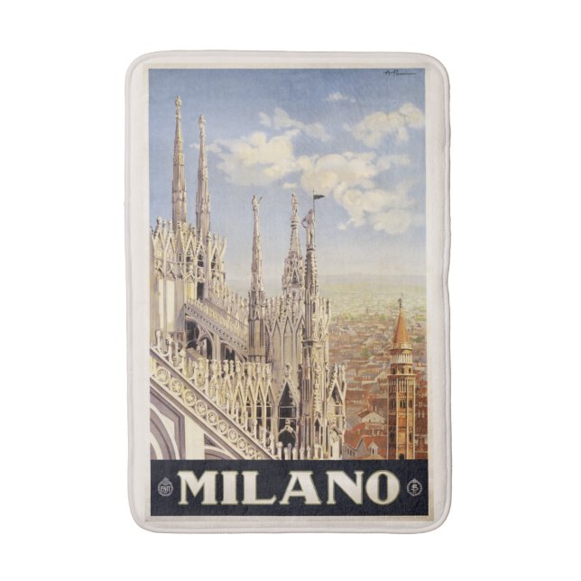 Milano Milão Itália tapetes de banho de Viagens vi (Frente Vertical)