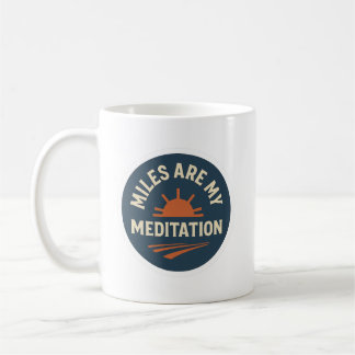 Miles São Minha Meditação – Caneca de Café para Co
