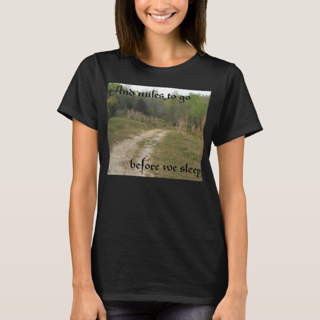 Milhas a ir camisas (Frente)