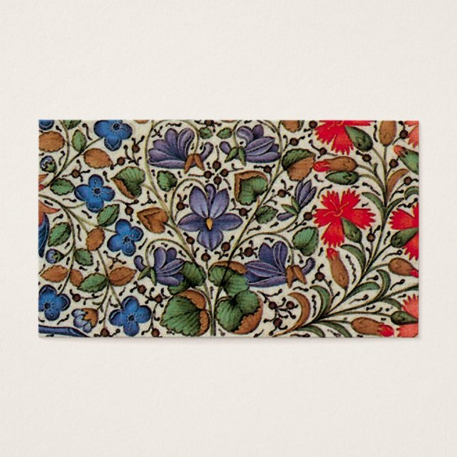 Milhas de pulgas - flores medievais (Frente)