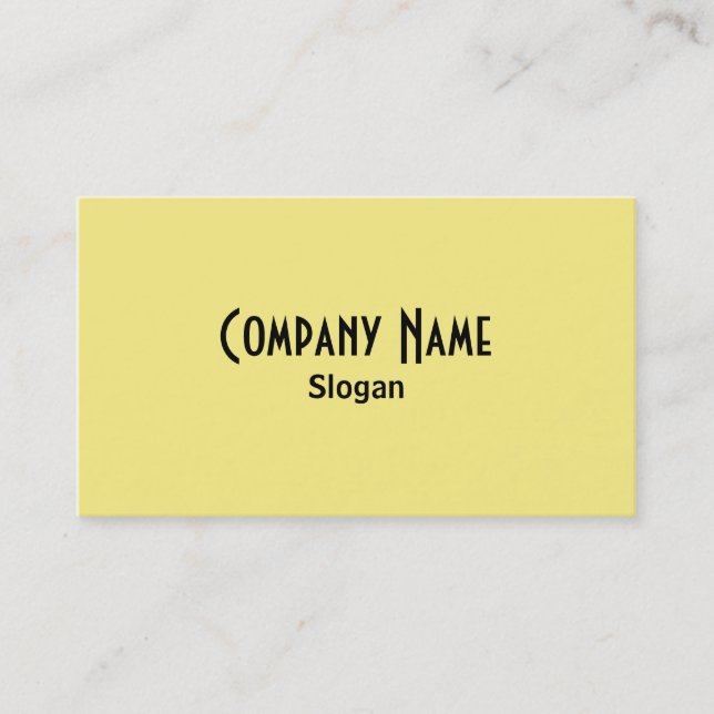 Milho Cartão de visita (Frente)