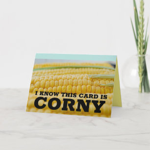 MILHO DE CORNY NOS CARTÕES DE ANIVERSÁRIO DO TRABA