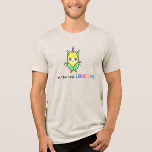 Milho Kawaii Unicórnio Piada de Legume Divertida C