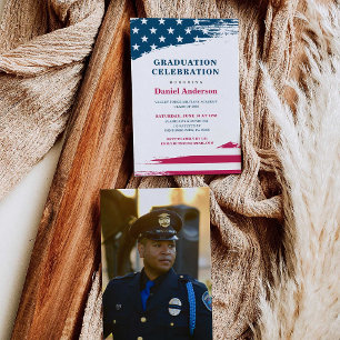 Militar de Convite à Festa de formatura de Bandeir