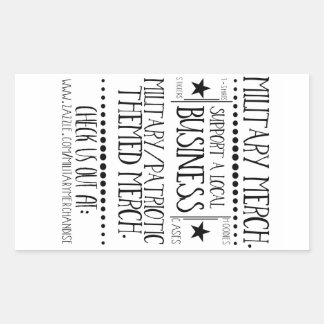 Militares Merch. Adesivo