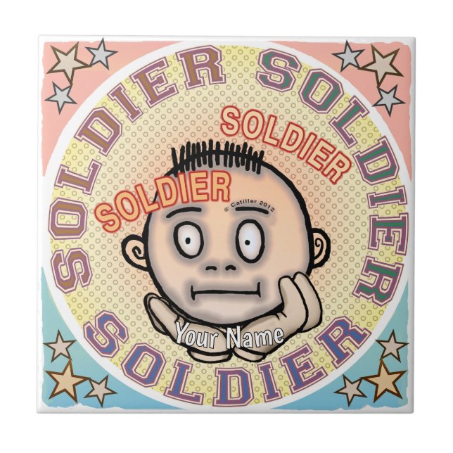 Military Soldier tile (Frente)