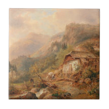 Mill perto de Steierling, Alta Áustria Emil Barbar