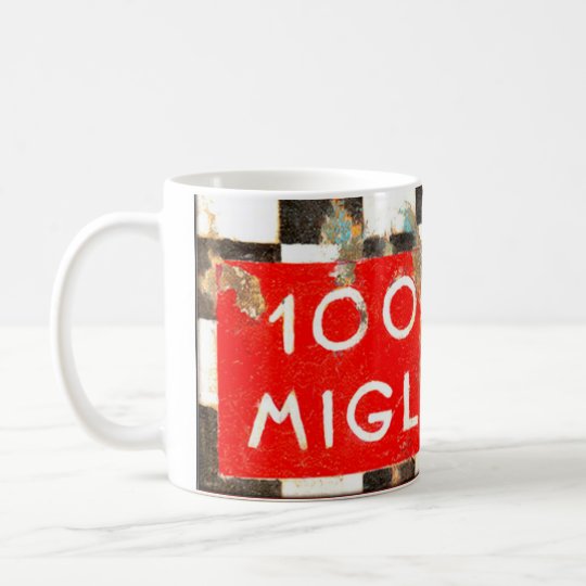 Mille Miglia - Racing Design MUG Caneca De Café