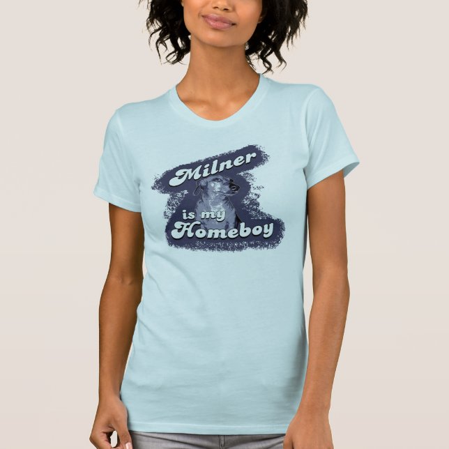 Milner é minha camisa do ficar em casa (Frente)