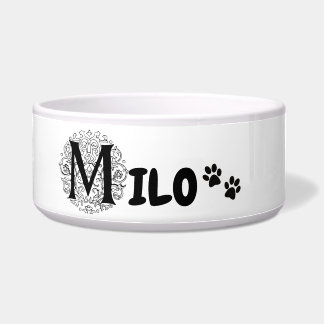 Milo - cães e gatos nome tigela