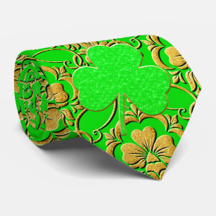 Milo Dale Rua a gravata verde masculina de Patrick