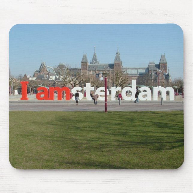 Mim Amsterdão Mousepad (Frente)