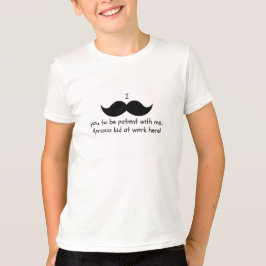 Mim bigode você a ser paciente… Camisa da apraxia