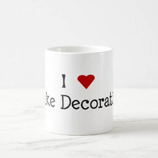 Mim bolo do coração que decora a caneca