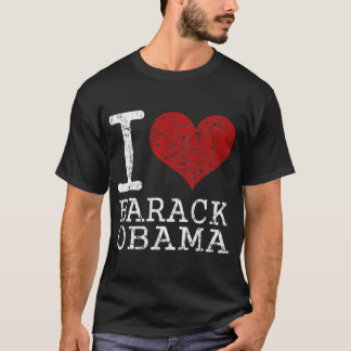 Mim camisa de Barack Obama t do coração