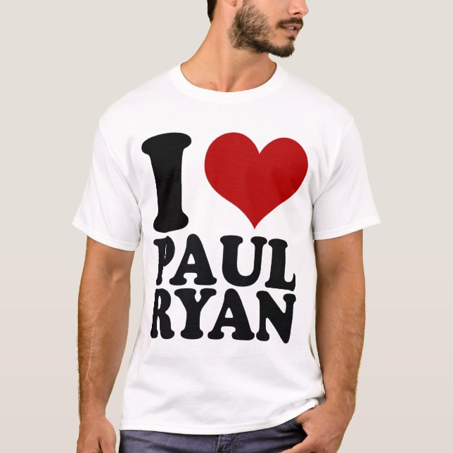 Mim camisa de Paul Ryan t do coração (Frente)