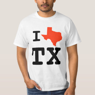 Mim camisa de Texas do coração