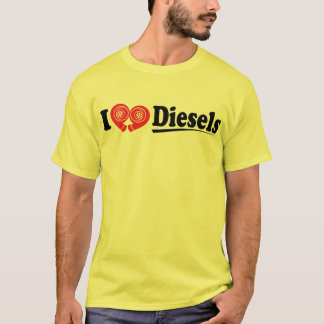 Mim camisa dos diesel do coração