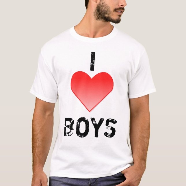 MIM CAMISA DOS MENINOS T DO CORAÇÃO (Frente)