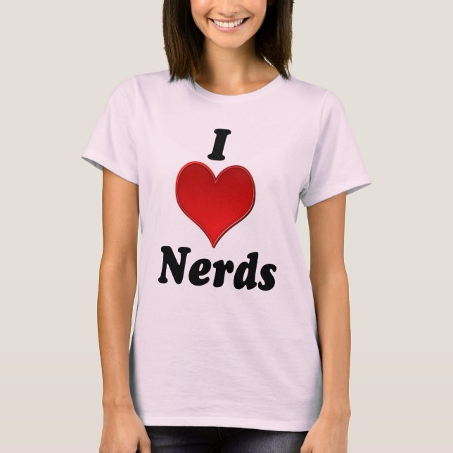 Mim camisa dos nerd do coração (Frente)