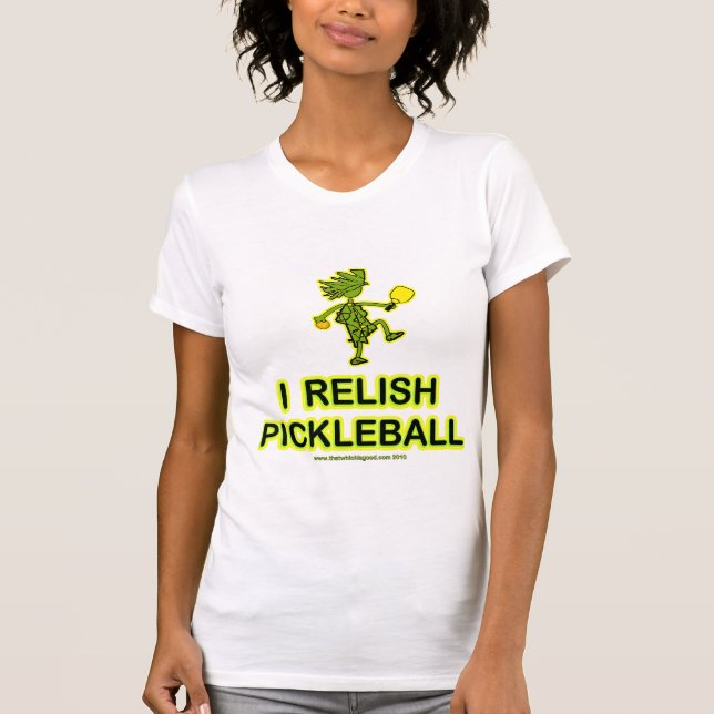 Mim camisas & presentes de Pickleball da (Frente)