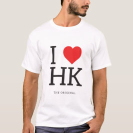 Mim camisetas da HK do coração (Hong Kong)