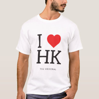 Mim camisetas da HK do coração (Hong Kong)