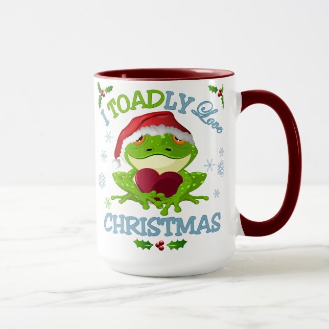 Mim caneca do Natal do amor de Toadly (Direita)