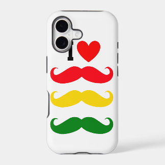 Mim capas de iphone do bigode da REGGAE do coração