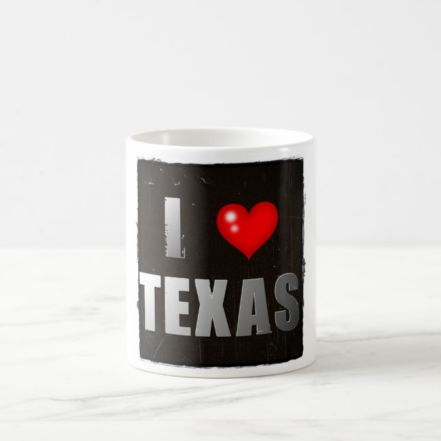 Mim (coração) caneca de Texas! (Centro)