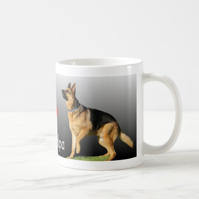 Mim (coração) minha caneca do vovô (Direita)