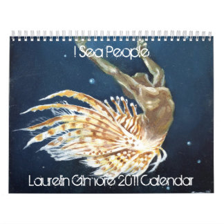 Mim pessoas do calendário 2011 do mar