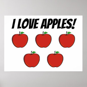 Mim poster das maçãs de amor (maçã 5)