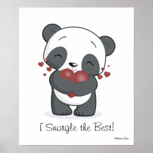 Mim Snorgle o melhor poster da panda