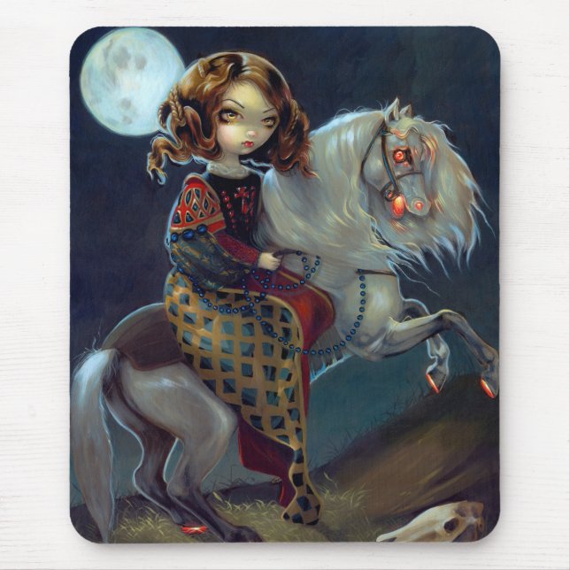"Mim Vampiri:  Notte um Cavalla" Mousepad (Frente)