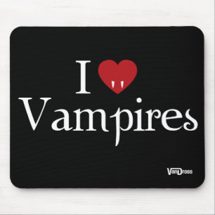 Mim vampiros Mousepad do coração