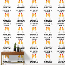 Mimosa Sip Com Um Sorriso Mimosa