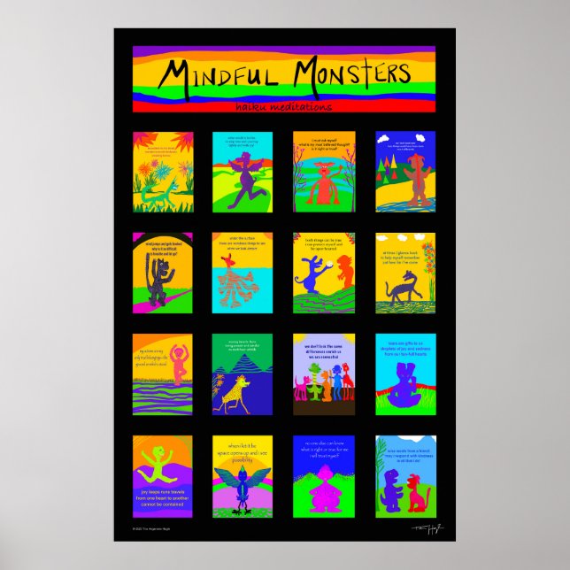 Mindful Monsters Poster (Frente)