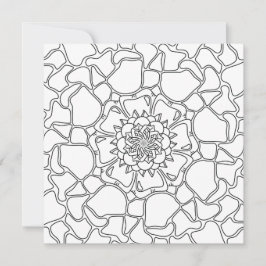 Mindful Summer: Placa de Coloração de Padrão Flora