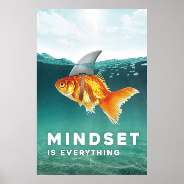Mindset é tudo poster (Frente)
