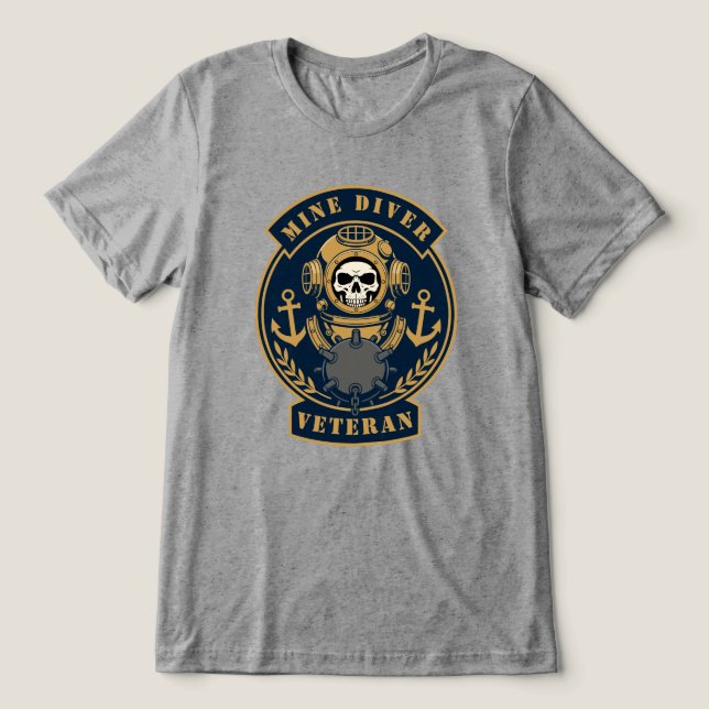 Mine Diver Veterano Operações Subaquáticas (Design frontal)