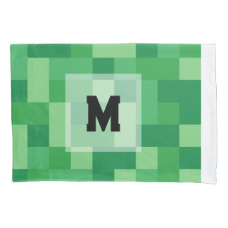 Minecraft Monogram Pillow case