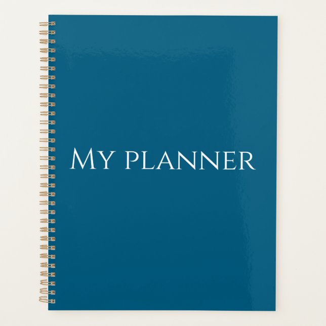Minha agenda  (Frente)