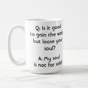 Minha alma (moderna) caneca de café