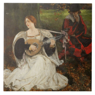 Minha Amada é Justa (por Edwin Austin Abbey)